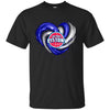 DETROIT PISTONS T Shirt Hoodie Color Water Heart