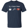 San Francisco 49ers T Shirt Hoodie I Am A Simple Woman Love Coffe Pizza San Francisco 49ers