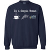 UTAH JAZZ T Shirt Hoodie I Am A Simple Woman Love Coffe Pizza UTAH JAZZ