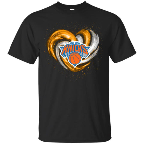 NEW YORK KNICKS T Shirt Hoodie Color Water Heart