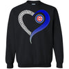Chicago Cubs T Shirts Hoodie Love Heart