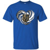 Vegas Golden Knights T Shirt Hoodie Color Water Heart