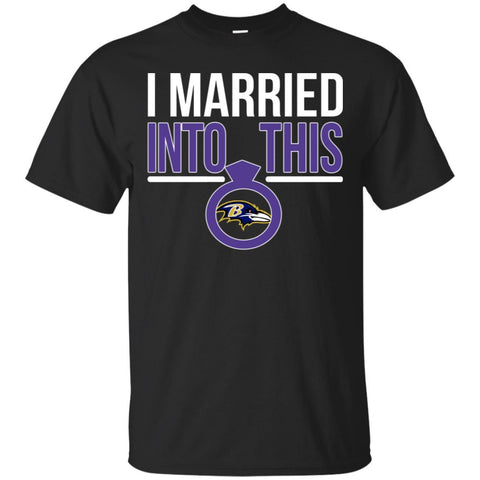 Baltimore Ravens T Shirts Hoodie I Married Into This