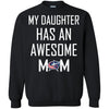 Columbus Blue Jackets T Shirts Hoodie My Daughter Has An Awesome Mom