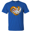 Denver Broncos T Shirt Hoodie Color Water Heart