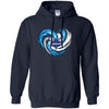 CHARLOTTE HORNETS T Shirt Hoodie Color Water Heart