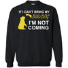 Bulldog T Shirts Hoodie  If I Can't Bring My Bulldog
