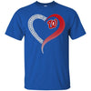 Washington Nationals T Shirts Hoodie Love Heart
