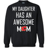 Calgary Flames T Shirts Hoodie My Daughter Has An Awesome Mom