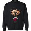 Wolverine MIAMI HEAT T-Shirts Hoodie Ugly Christmas Sweater