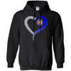 Chicago Cubs T Shirts Hoodie Love Heart