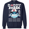 Daddy Shark Cincinnati Reds T Shirt Hoodie Ugly Christmas Sweater Daddy Shark Doo Doo Doo