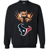 Wolverine Houston Texans T-Shirts Hoodie Ugly Christmas Sweater
