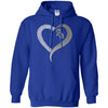 Chicago White Sox T Shirts Hoodie Love Heart