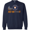 Nike Houston Astros T Shirt Hoodie Just Do It