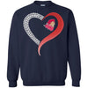 Sacred Heart Pioneers T Shirt Hoodie Ugly Christmas Sweater Love Heart