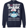 Daddy Shark Cleveland Indians T Shirt Hoodie Ugly Christmas Sweater Daddy Shark Doo Doo Doo