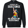 Wonder Woman Respect My Existence Or Expect My Resistance T Shirts Hoodie