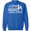 Boxer T Shirts Hoodie  A Home Without A Boxer Is Like A Bar