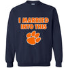Clemson Tigers T Shirt I Married Into This T Shirts Hoodie