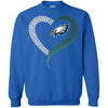 PHILADELPHIA EAGLES T-Shirts Hoodie Ugly Christmas Sweater Heart