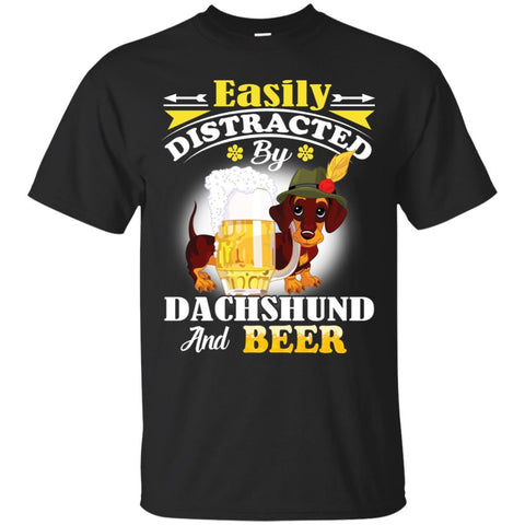 Dachshund T Shirts Hoodie  Funny Dachshund And Beer