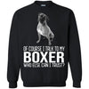 Boxer T Shirts Hoodie  Of Course I Talk To