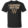 Wofford Terriers T Shirts Hoodie I Married Into This