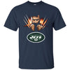 Wolverine NEW YORK JETS T-Shirts Hoodie Ugly Christmas Sweater