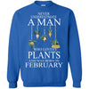 Plants T Shirts Hoodie  Never Underestimate A Man FEBRUARY