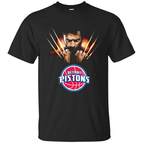 Wolverine DETROIT PISTONS T-Shirts Hoodie Ugly Christmas Sweater