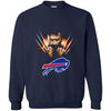 Wolverine BUFFALO BILLS T-Shirts Hoodie Ugly Christmas Sweater