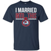 Colorado Avalanche T Shirts Hoodie I Married Into This