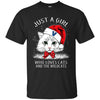 Cats Villanova Wildcats T Shirt Hoodie Ugly Christmas Sweater Just A Girl Who Loves Cats And Christmas