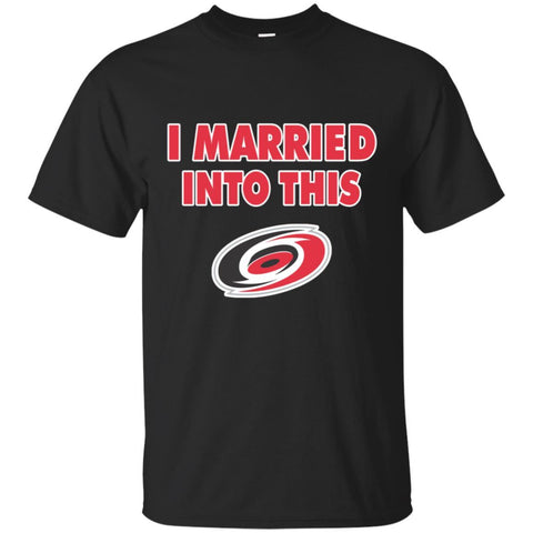 Carolina Hurricanes T Shirt I Married Into This T Shirts Hoodie