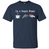 Denver Broncos T Shirt Hoodie I Am A Simple Woman Love Coffe Pizza Denver Broncos