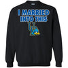 Delaware Fightin' Blue Hens T Shirts Hoodie I Married Into This