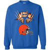 Wolverine CLEVELAND BROWNS T-Shirts Hoodie Ugly Christmas Sweater