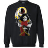 Washington Redskins Wonder Woman Women March Women Rights T Shirts Hoodie