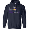 Nike Minnesota Vikings T Shirts Hoodie Just Do It