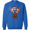 Wolverine Cornell Big Red T Shirt Hoodie Ugly Christmas Sweater