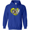 Boston Bruins T Shirt Hoodie Color Water Heart