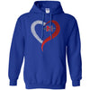 Nicholls Colonels T Shirt Hoodie Ugly Christmas Sweater Love Heart
