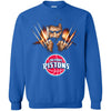 Wolverine DETROIT PISTONS T-Shirts Hoodie Ugly Christmas Sweater