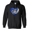 OKLAHOMA CITY THUNDER T Shirt Hoodie Color Water Heart