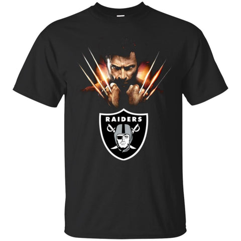 Wolverine Oakland Raiders T-Shirts Hoodie Ugly Christmas Sweater