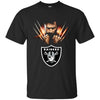 Wolverine Oakland Raiders T-Shirts Hoodie Ugly Christmas Sweater
