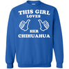 Chihuahua T Shirts Hoodie  This Girl Loves Her Chihuahua
