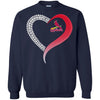 St  Louis Cardinals T Shirts Hoodie Love Heart