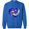 BUFFALO BILLS T Shirt Hoodie Color Water Heart